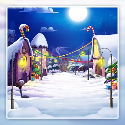 Christmas slot theme background