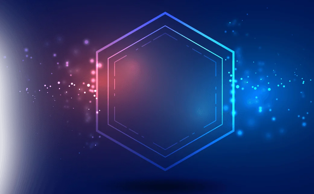 Unreal Engine Background hexagon