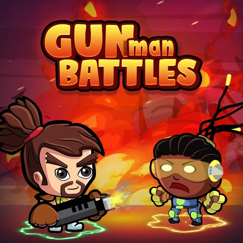 Action Shooting game Gunman Battles characters