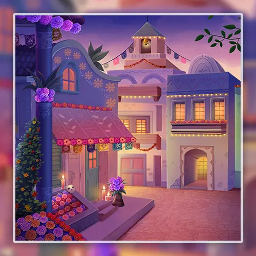 Maxican slot theme background