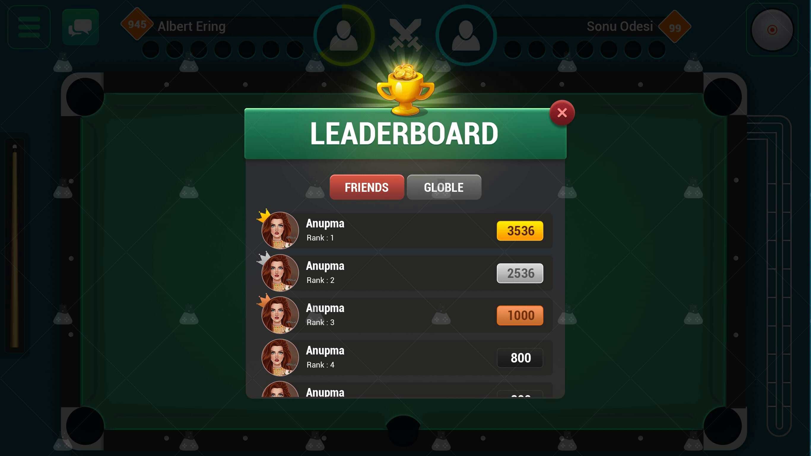8Pool Game Development