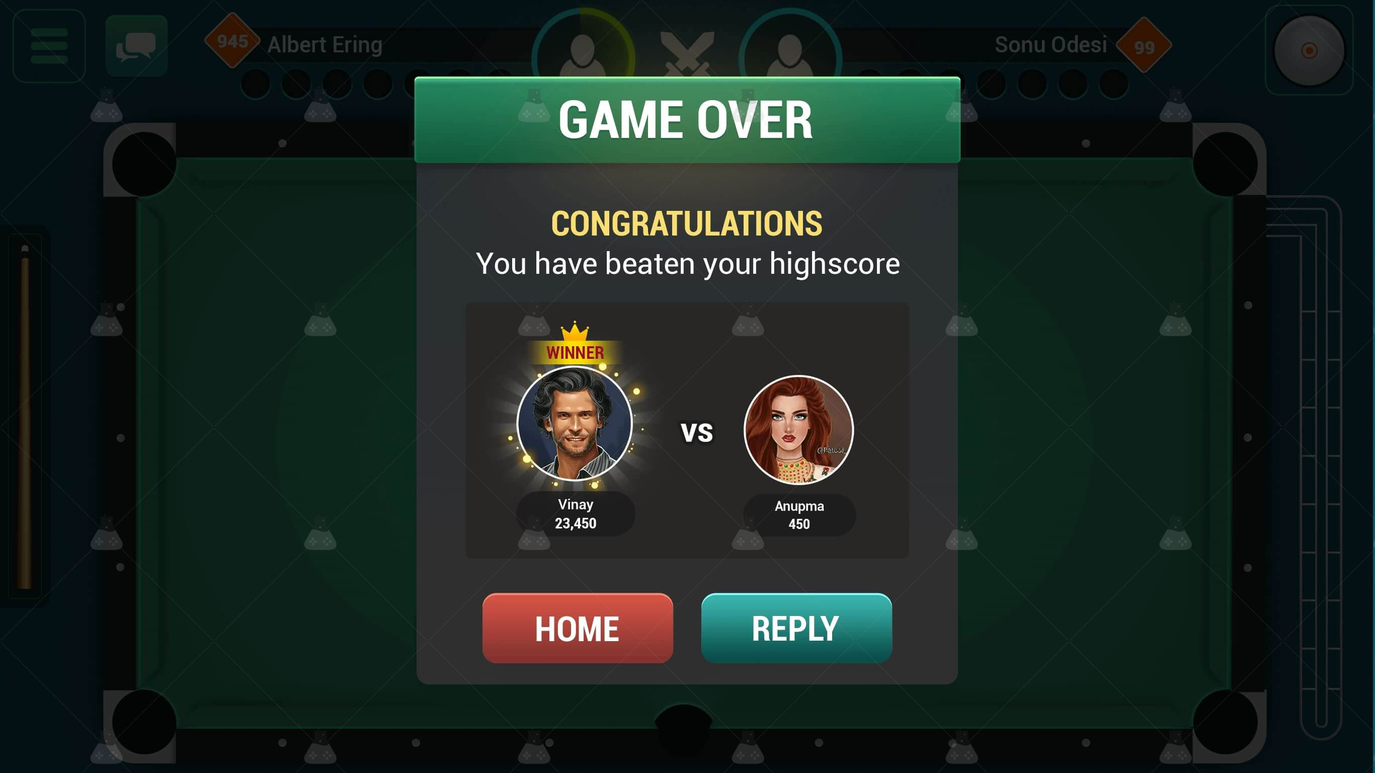 8Pool Game Development
