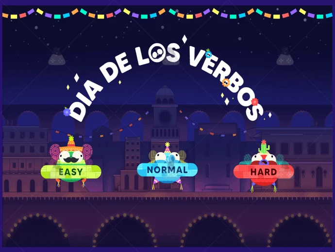 Dia De Los Verbos Gameplay 2