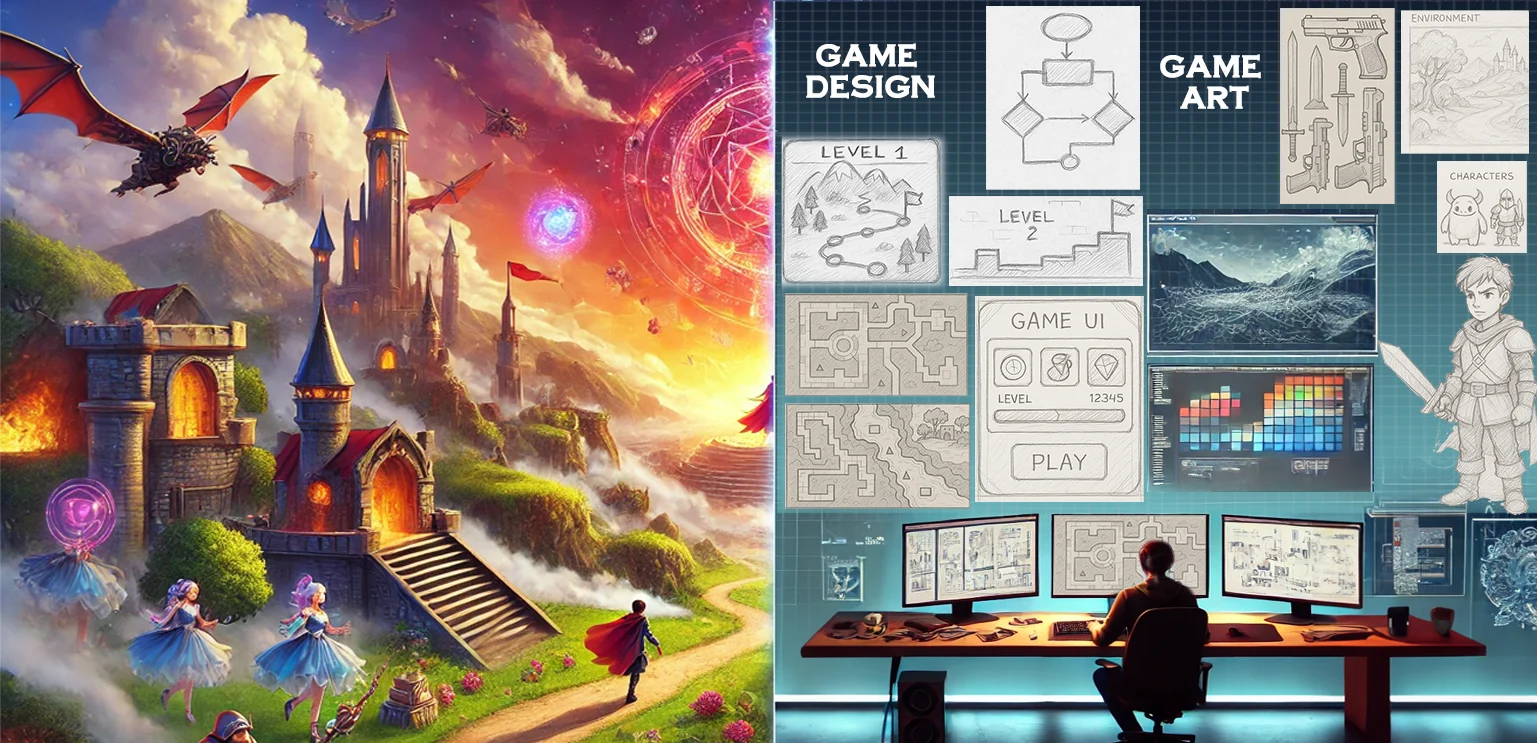 Game Art vs. Game Design: What’s the Difference and Why Does It Matter
