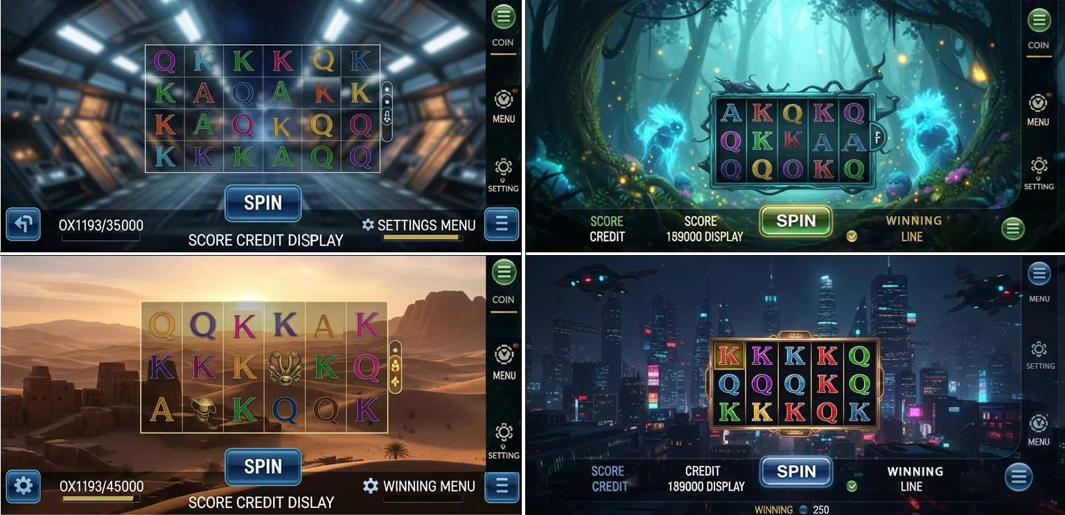 Building a Cohesive Art Style for Multi-Themed Slot Games